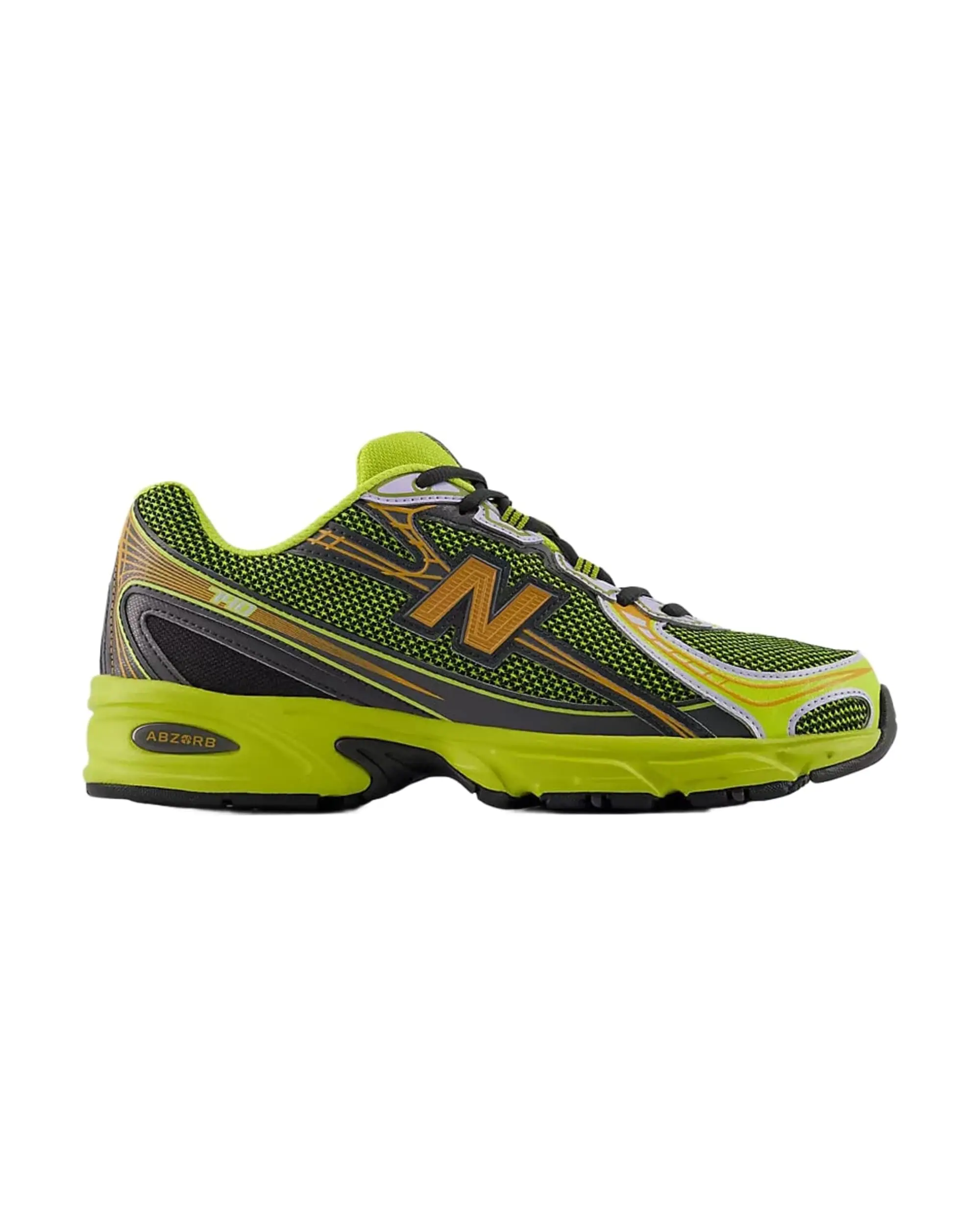 New Balance 740 - Noir/Vert