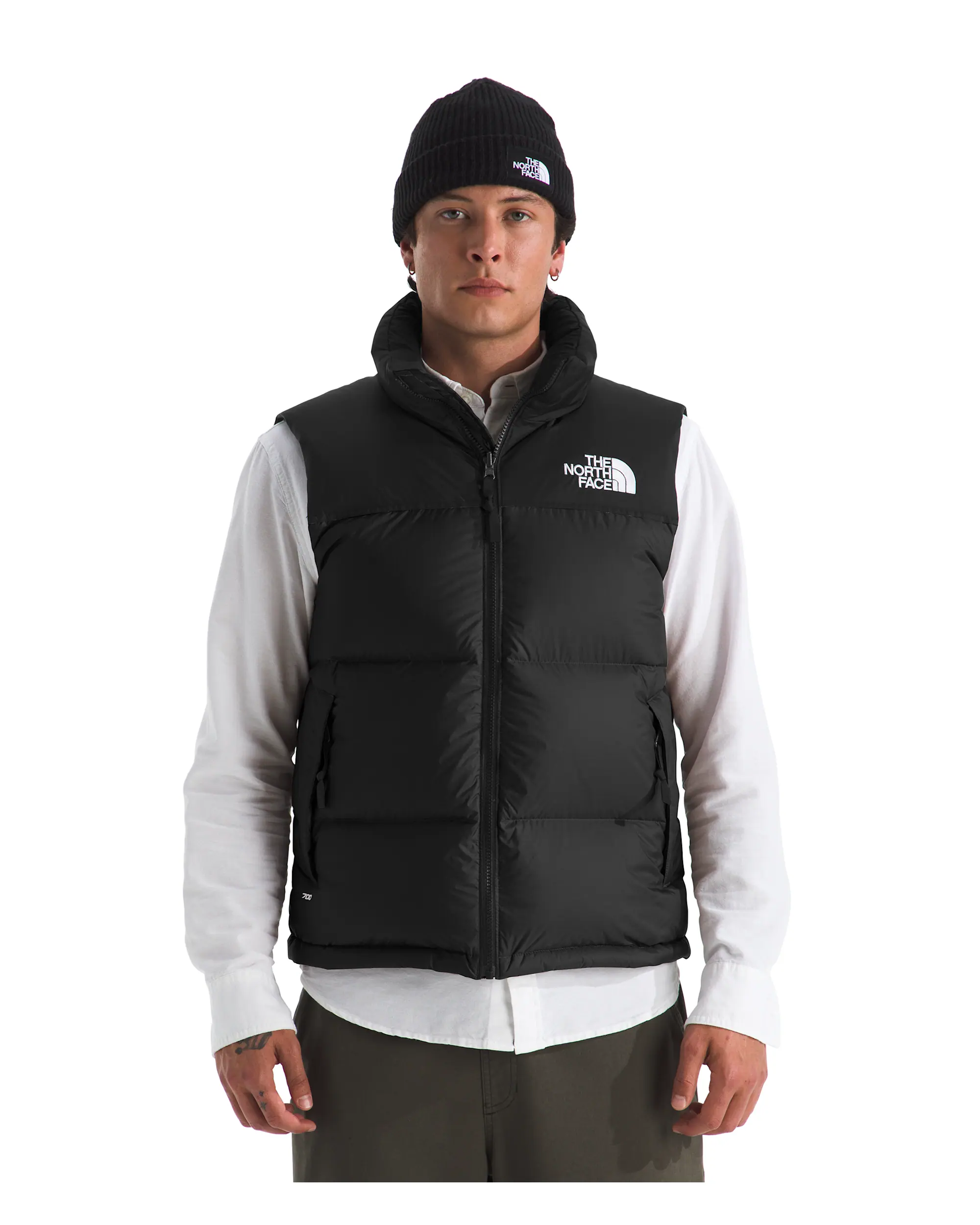 Veste rétro Nuptse The North Face 1996 - Noir