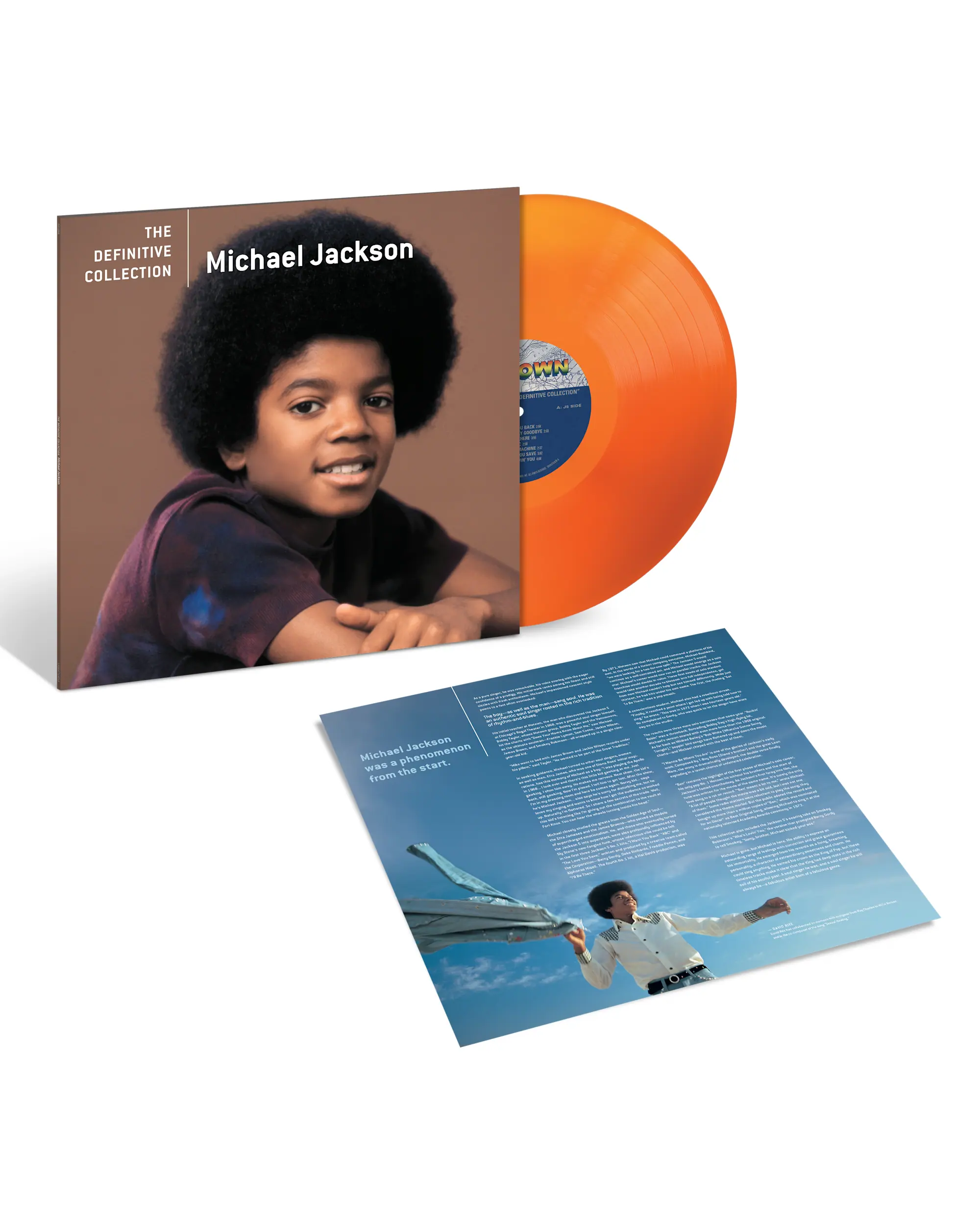 Michael Jackson - The Definitive Collection - Pumpkin Spice Orange LP