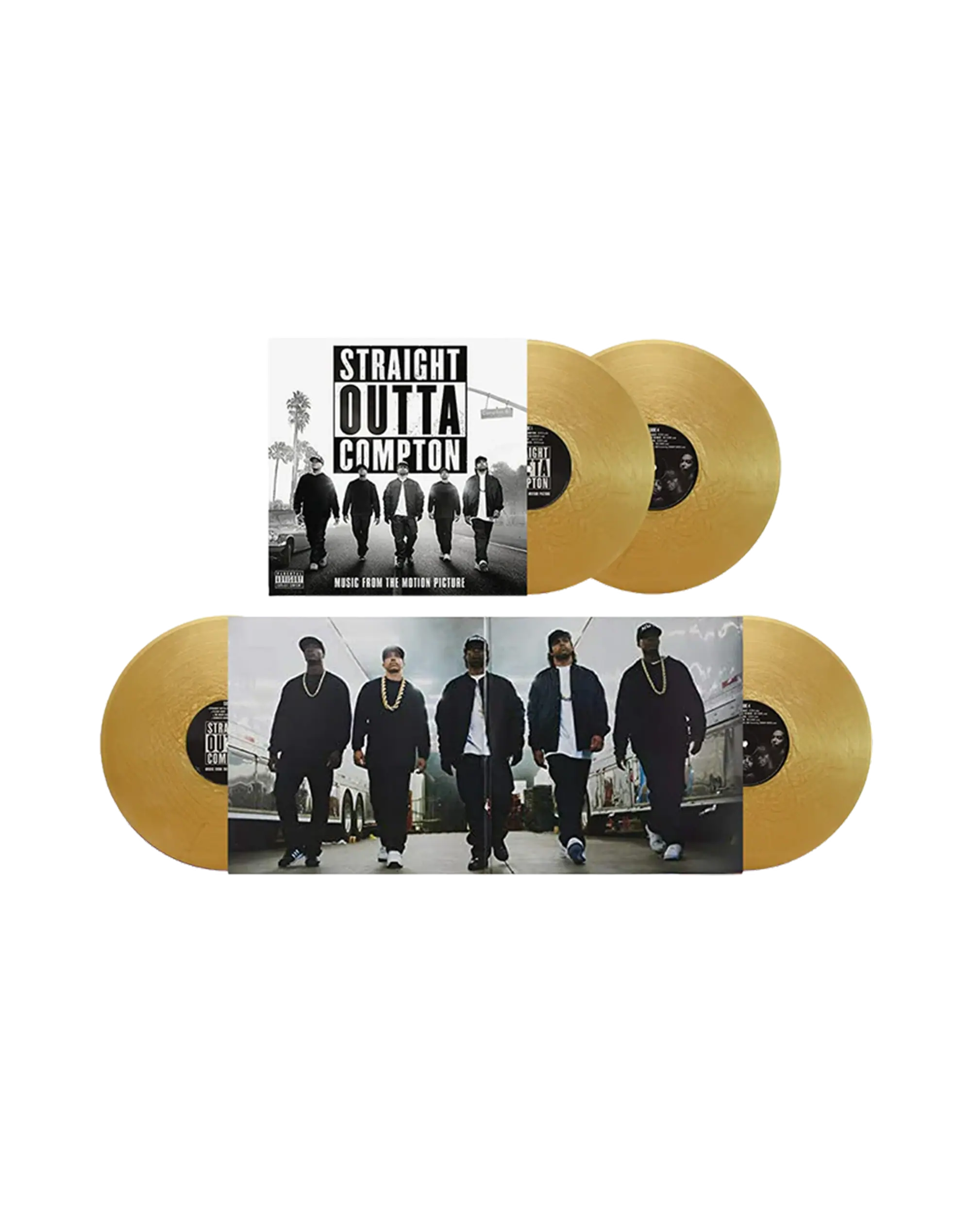Straight Outta Compton (Musique du film) (Vinyle Gold Chain - 2LP)