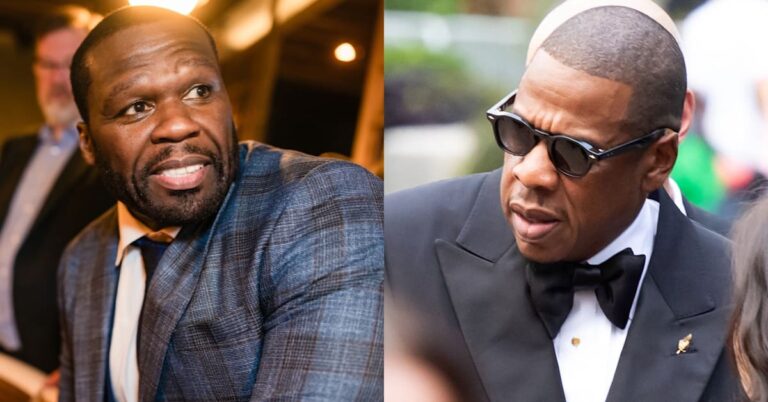50 Cent rejette le battage médiatique de l'anniversaire de l'album Jay-Z : « Pourquoi est-ce une grosse affaire maintenant ? »