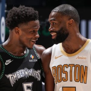 Jaylen Brown plaisante en disant qu'Adidas devrait donner des préservatifs à Anthony Edwards après la torréfaction de la publicité