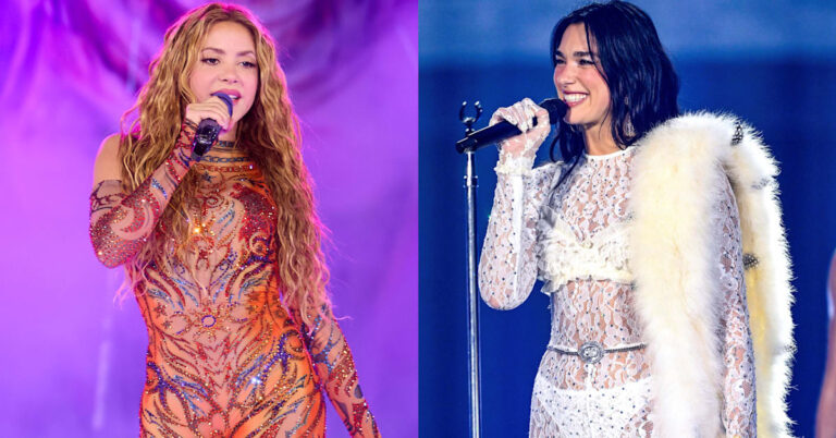 Shakira amène Dua Lipa à Madrid pour un duo live « Antología »