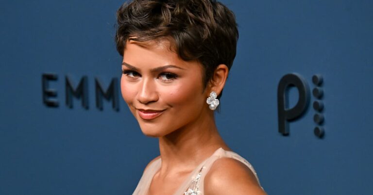 Zendaya jette la main dans un imprimé Python pour la dernière version de On avec Law Roach